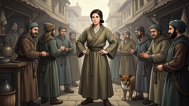 Rysn in Shinovar from "The Way of Kings". Learning to See Difference A Merchant’s Lesson Rysn encounters Shin customs that reverse her assumptions about farmers, warriors, soil, and value.