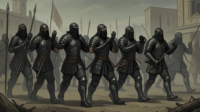 The Songs of Battle from "The Way of Kings". Music Amid Violence Coordinated Warfare Parshendi soldiers sing together while fighting, coordinating movements and preserving shared identity amid chaos.