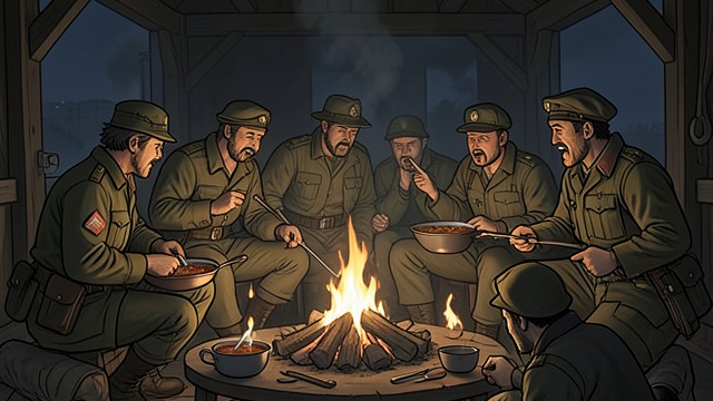 A Fire and a Meal from "The Way of Kings". Remembering Life Ordinary Pleasures Rock’s stew, shared fire, songs, shaving, and laughter give the bridgemen reasons to remain alive beyond mere avoidance of…