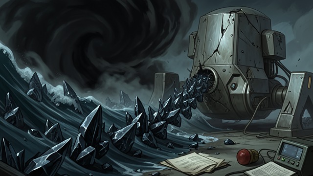 Overwhelming Numbers from "The Invincible". Overwhelming Numbers Sacrificial Assault The Cloud sends successive waves against the Cyclops, accepting immense losses to maintain pressure on the machine.
