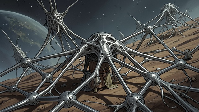 Automaton Descendants from "The Invincible". Automaton Descendants Purpose Detached Machines originally built to serve the Lyrans become self-maintaining systems on a planet where their creators no longer…