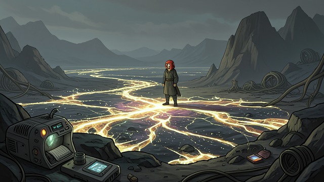 Not Everything Is Ours from "The Invincible". Not Everything Is Ours Recognition After witnessing the Cloud absorb scattered crystals, Rohan feels admiration rather than the urge to dominate.