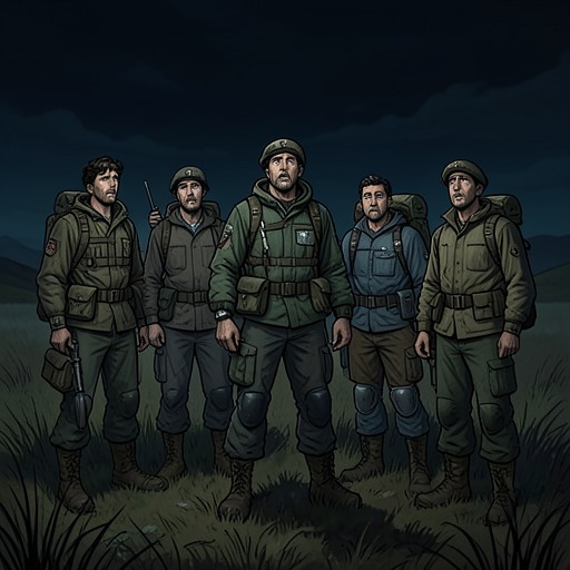 The Vanishing Reconnaissance from "The Invincible". This flow traces how remote observation fails and leaves the expedition increasingly blind.