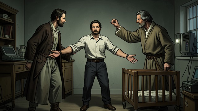 The Barn Guard from "Sanctuary". The Barn Guard Promise Tommy tells Temple Drake that he will keep the men from entering the crib.