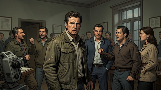 The Violent Household from "Sanctuary". The Violent Household Male Disorder Drinking, insults, and rivalries among the visitors make the house unstable before the murder occurs.