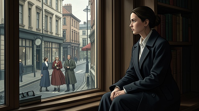 The Wheelchair Observer from "Sanctuary". The Wheelchair Observer Social Theater Miss Jenny watches Narcissa Sartoris and Gowan Stevens from the window as though studying a recurring comedy.