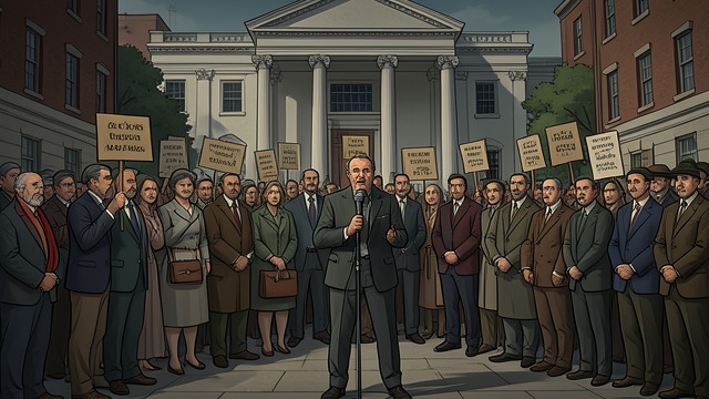 The Courthouse Crowd from "Sanctuary". The Courthouse Crowd Spectators The trial draws townspeople who consume Temple Drake’s suffering as communal drama.