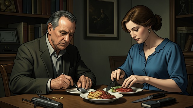 Food and Dependence from "Sanctuary". Food and Dependence Feeding Ruby Lamar cuts the old man’s meal into pieces and pours sorghum over it.