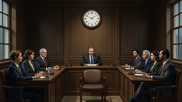 The Eight Minute Verdict from "Sanctuary". The Eight Minute Verdict Jury Withdrawal The jury deliberates for only eight minutes.