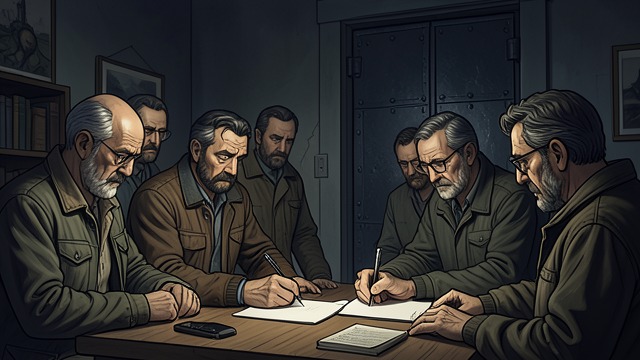 The School Rejects the Command from "Under the Banner of Heaven". A Communal Test Fails A vote against violence Ron Lafferty brings the removal revelation to a meeting of the School of the Prophets.