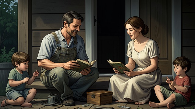 An Uneven Childhood Closeness from "Under the Banner of Heaven". An Uneven Childhood Closeness Ron as the older figure Ron was six years older than Dan and often acted more like a father figure than a sibling.