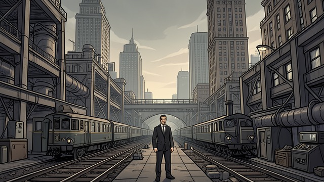The BAMA Return from "Neuromancer". Home as Infrastructure BAMA appears as a vast network of trains, malls, factories, domes, and data exchanges.