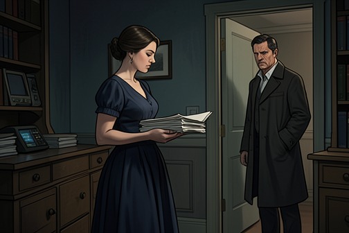 Isobel and Dominic break into Rupert's home to retrieve evidence from "When You Were Mine". Isobel and Dominic’s break-in at Rupert Davenport’s house turns Isobel’s recollection of coercion into a search for documentary proof.