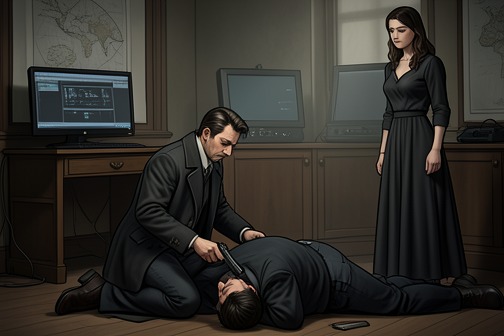 DeLisle takes his own life from "When You Were Mine". DeLisle’s death ends the immediate confrontation but does not end the effort to bring the remaining danger to justice.
