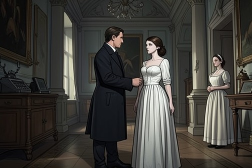 Rupert invades the estate and takes Isobel hostage from "When You Were Mine". Rupert’s invasion of Dominic Cavendish’s home turns Isobel’s earlier abduction into an open confrontation over her freedom, marriage, and inheritance.