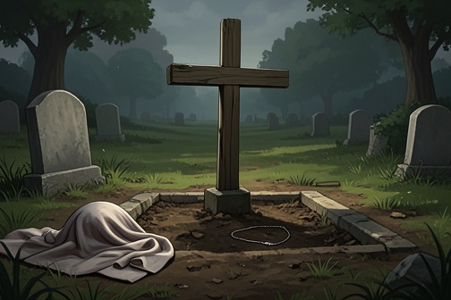 A woman mistaken for Isobel is buried from "When You Were Mine". The burial of a woman mistaken for Isobel Davenport turns a small village grave into seemingly decisive proof of her death.