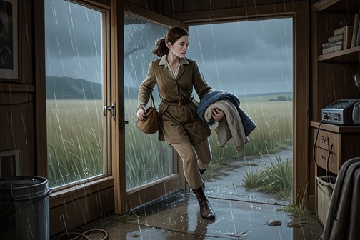 Isobel escapes Gosport Hall from "When You Were Mine". Isobel escapes Gosport Hall by turning the house’s own routines and remnants into the means of her flight.