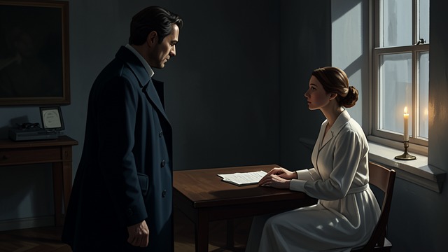 A Cautious Reconciliation from "When You Were Mine". A Cautious Reconciliation Inquiry Beyond Accusation Dominic visits Hubert to question him about his part in Isobel’s disappearance and the false death.