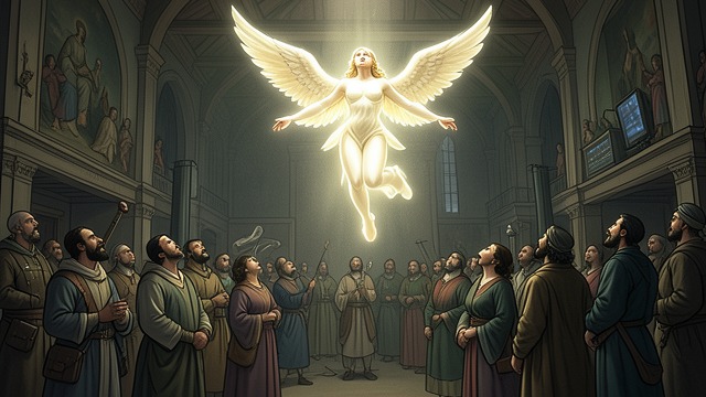 Angel’s Message from "Book of Mormon". The Coming Redeemer Prophetic Announcement An angel declares the birth, ministry, suffering, death, and resurrection of Jesus Christ.