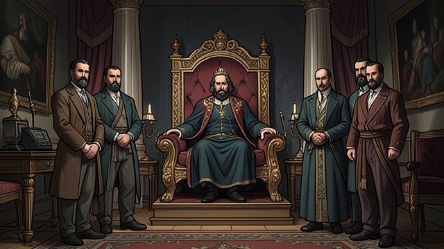 Noah’s Court from "Book of Mormon". A Court of Excess Institutional Corruption King Noah replaces faithful priests with men lifted up in pride.