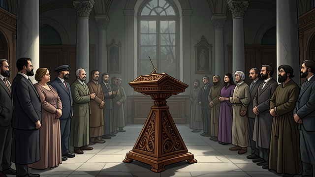 Zoramite Stand from "Book of Mormon". Worship for the Chosen Few Ritual Exclusivity Zoramites use the Rameumptom prayer stand to declare themselves elected and superior.