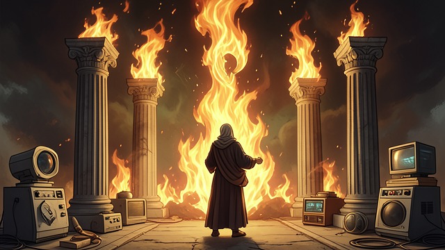 Fire of the Spirit from "Book of Mormon". Cleansed by Fire Divine Confirmation The Holy Ghost descends after baptism and gives remission, power, and spiritual speech.