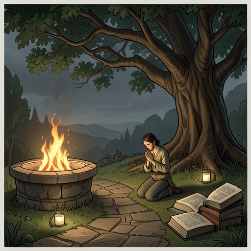 The Doctrine of Christ from "Book of Mormon". This flow traces the doctrinal path from repentance and baptism through the Holy Ghost, endurance, scripture, prayer, and eternal life.