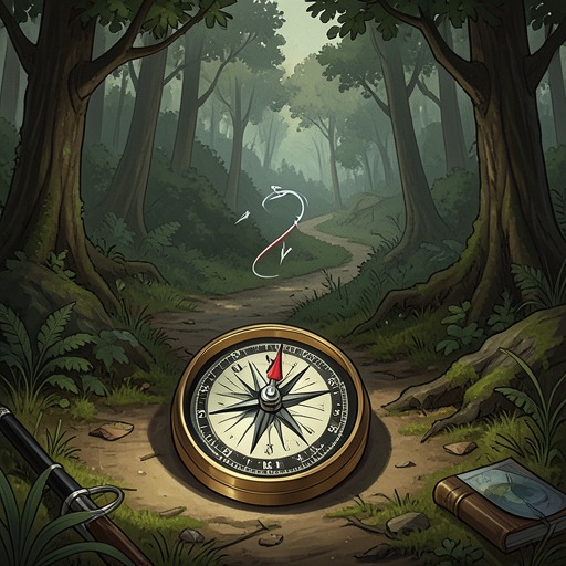 The Liahona and Divine Guidance from "Book of Mormon". This flow traces the Liahona as a physical guide whose changing direction reveals the relationship between faith, diligence, obedience, and progress.