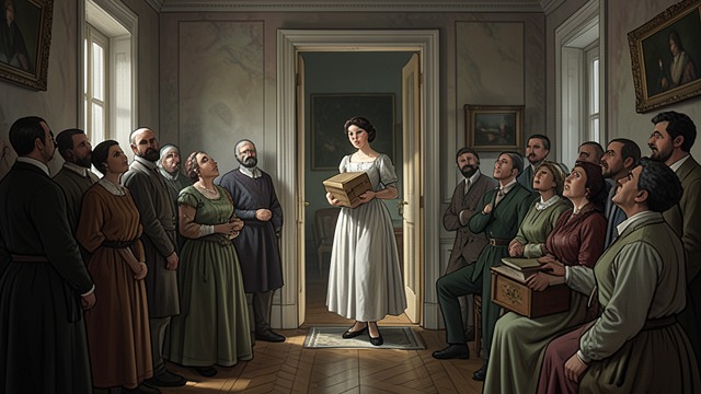 The Cottage Performance from "The Hollow". Borrowed Matches Theatrical Return Veronica enters The Hollow with an elaborate excuse and immediately captures the room's attention.