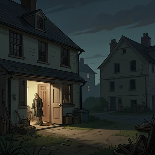 The Fate of the House from "The Hollow". This flow traces Ainswick and The Hollow as inherited spaces whose succession, memory, and ownership shape the characters' choices.