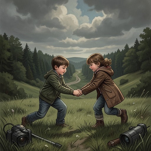 Edward and Midge's Unfinished Promise from "The Hollow". This flow follows Edward Angkatell and Midge Hardcastle from childhood intimacy through a brief engagement to a more honest but uncertain bond.