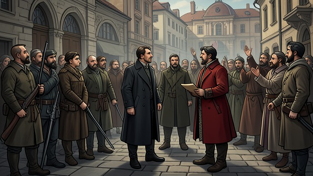 The Settlement's Reversal from "Henry IV, Part 2". Peace Without Security Arrests Follow The leaders are arrested after their soldiers leave.