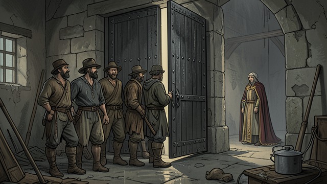 Carried to the Fleet from "Henry IV, Part 2". The Court Enforces Distance An Arrest Order The Lord Chief-Justice orders Falstaff and his company taken to the Fleet.