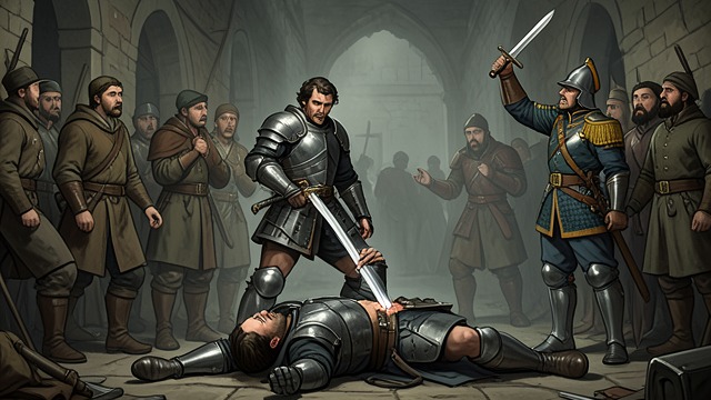 Hotspur Falls from "Henry IV, Part 2". The Rebel Leader Killed A Duel's Outcome Prince Henry meets Harry Percy in combat and strikes him down.