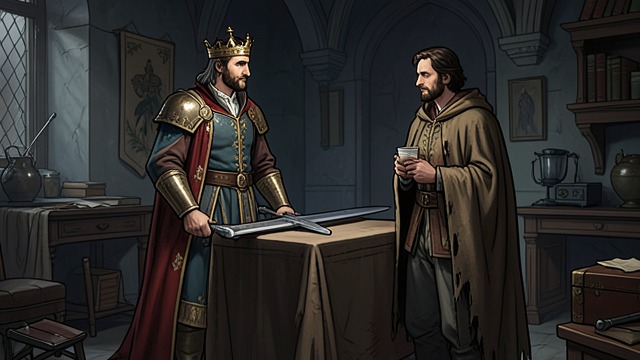 The Crown's Warning from "Henry IV, Part 2". The Cost of Rule A Contested Inheritance King Henry IV tells his son that he acquired the crown through indirect and turbulent means.