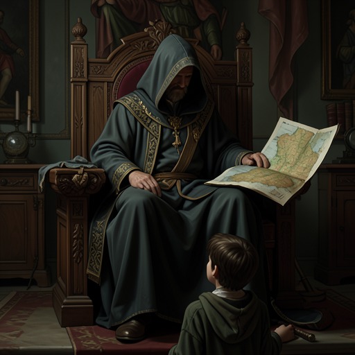 The Father's Final Counsel from "Henry IV, Part 2". This thread follows King Henry IV's reflection on his contested crown and his attempt to leave his son a safer inheritance.