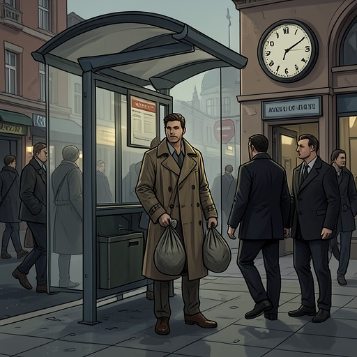 The Investigation Thread from "The Secret of Secrets". This flow follows the bus terminal case as forensic work turns an apparent abandoned body into a homicide inquiry.