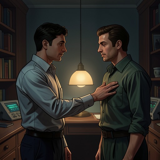 The Work of Forgiveness from "The Secret of Secrets". This flow traces reconciliation as an active negotiation rather than a single romantic gesture.