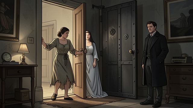 The Unwelcoming Host from "The Outlaws". The Unwelcoming Host A Severe Welcome Mrs. Horton opens her door to Kate and immediately interrogates Del, then warns that using her place as a hideout will…
