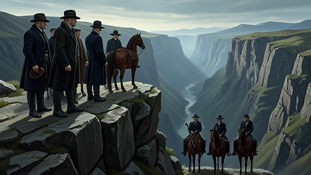 The Roadside Ambush from "The Outlaws". The Roadside Ambush Landon’s Expected Trap Mrs. Horton predicts that Landon will place men in the narrow canyon between the refuge and Roily.