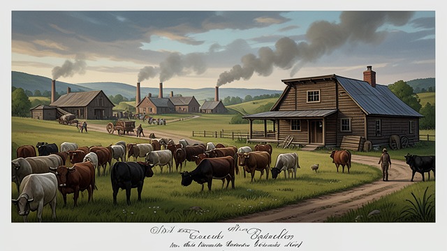A Ranch Makes a County from "The Outlaws". A Ranch Makes a County Wealth Built on Cattle Red Muldoon brings cattle into the region as Roily’s mines attract workers.