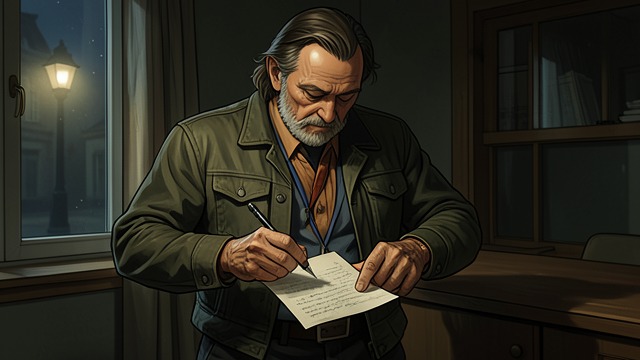 A Promise to Repay from "The Outlaws". A Promise to Repay A Note for His Mother Del leaves a message promising to repay the money he takes from his mother’s savings.