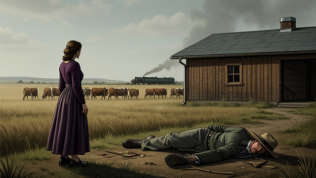 The Ranch After Violence from "The Outlaws". The Ranch After Violence Control Released Landon’s death removes the person who refused to yield the estate.