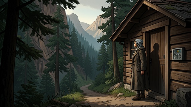 A Hideout in the Valley from "The Outlaws". A Hideout in the Valley A Remote Household The North Fork valley refuge lies beyond a narrow canyon, separated from ordinary travel and easy discovery. Mrs.