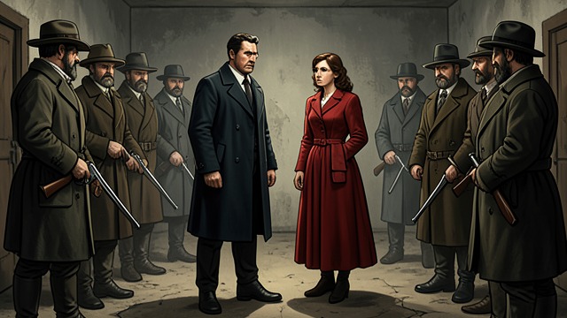 The Heir Becomes an Obstacle from "The Outlaws". The Heir Becomes an Obstacle Violence as Strategy Landon’s hired men try to kill Kate before the will is read.
