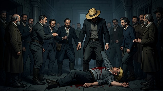 Vigilante Necessity from "The Outlaws". Vigilante Necessity Private Force Fills the Gap Del and his companions confront Landon because the sheriff will not protect Kate or enforce her ownership.