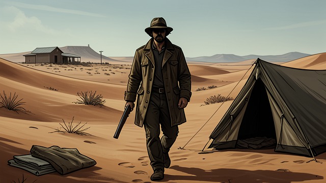 A Drifter’s Interim Life from "The Outlaws". A Drifter’s Interim Life Movement Without Direction Del crosses into Wyoming, avoids large towns, and survives by hunting or buying supplies.