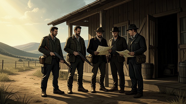 The Crew Is Replaced from "The Outlaws". The Crew Is Replaced Loyalty Reorganized Max Landon dismisses the old crew and hires men he expects to obey him.