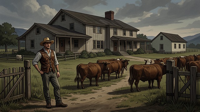 Red’s Old Operation from "The Outlaws". Red’s Old Operation A Working Ranch The Diamond M is known for its cattle business and for Red’s direct influence over the county.