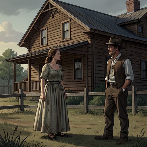 Kate’s Claim to the Diamond M from "The Outlaws". This flow follows Kate Muldoon’s movement from threatened heir to the acknowledged owner of the Diamond M Ranch and a woman ready to help shape its future.